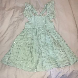 Old Navy Mint and silver dress
